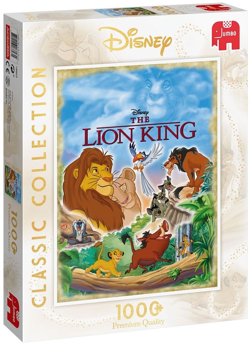 Vernietigen Instrueren tij Classic Collection - Disney The Lion King Puzzel (1000 stukjes) - kopen bij  Spellenrijk.nl