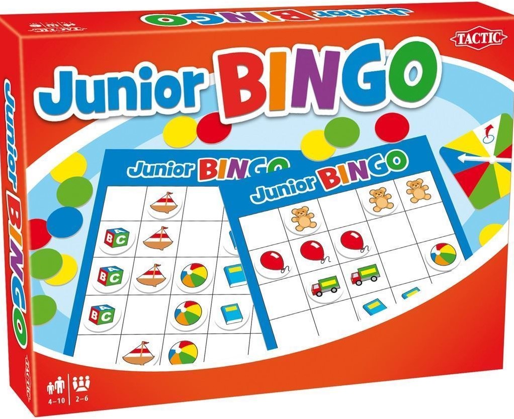 Laster Reinig de vloer Overblijvend Junior Bingo - kopen bij Spellenrijk.nl