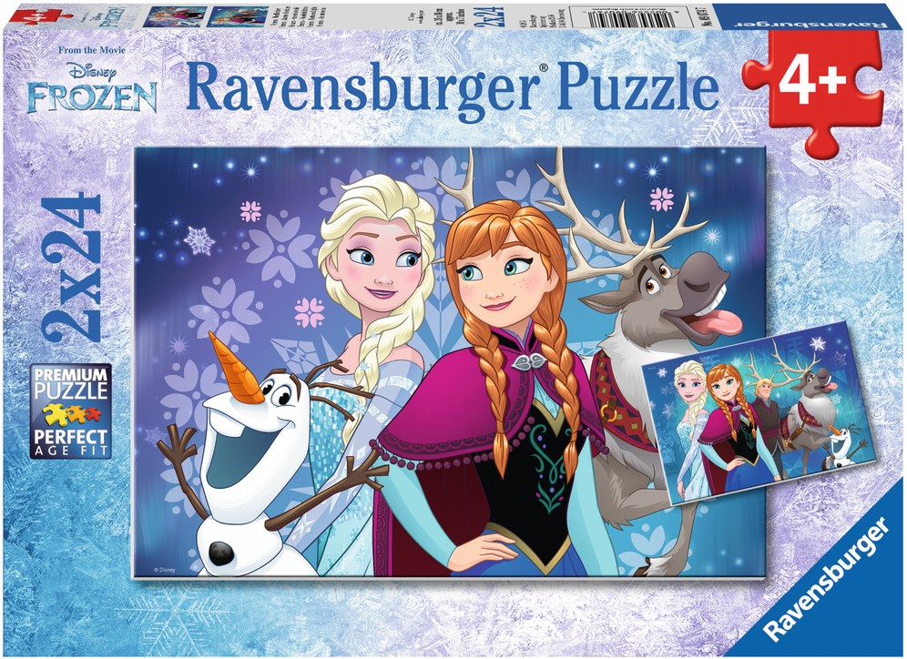 het formulier replica woordenboek Disney Frozen Puzzel (2x24 stukjes) - kopen bij Spellenrijk.nl