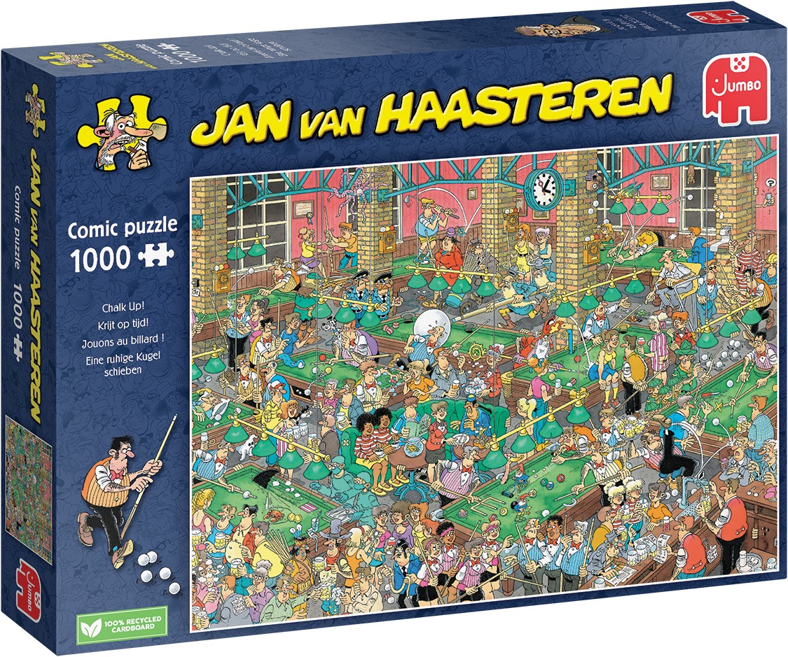 In de naam Bestrooi hemel Jan van Haasteren - Krijt op Tijd (1000 stukjes) - kopen bij Spellenrijk.nl