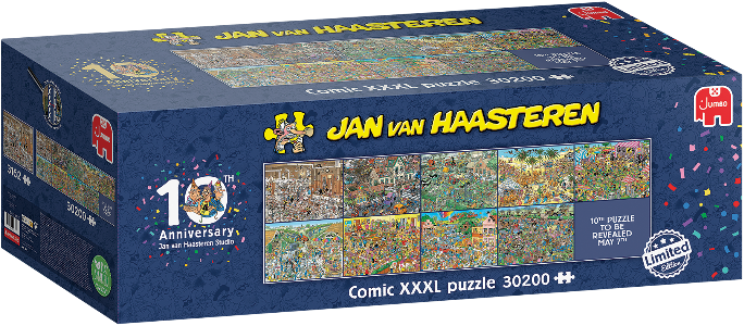 Vergelden Zuiver Maken Jan van Haasteren XXXL Puzzel (30200 stukjes) - kopen bij Spellenrijk.nl