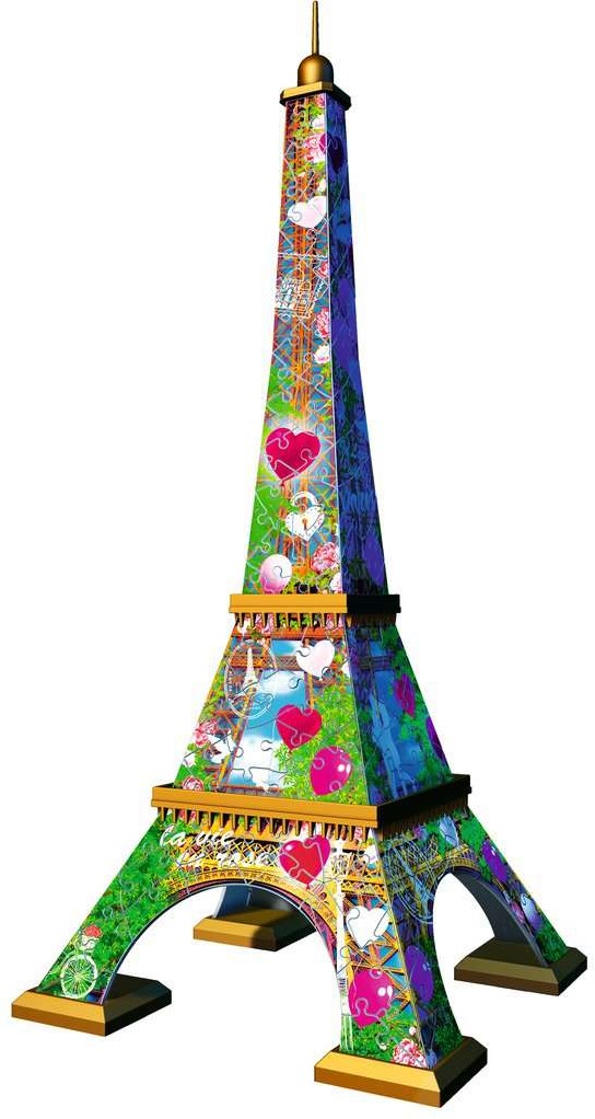 moeilijk verbergen Oswald 3D Puzzel - Eiffeltoren Love Edition (216 stukjes) - kopen bij  Spellenrijk.nl