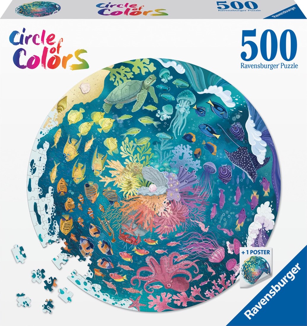Op de een of andere manier mooi zo wanhoop Circle of Colors - Ocean and Submarine Puzzel (500 stukjes) - kopen bij  Spellenrijk.nl