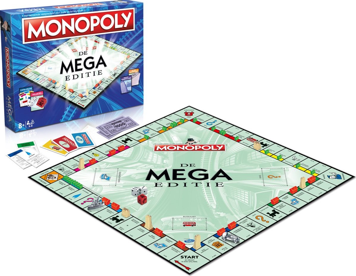 plek Theseus operator Monopoly - Mega Edition - kopen bij Spellenrijk.nl