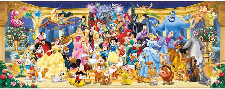 Stout motief Bijdragen Disney Groepsfoto Puzzel (1000 stukjes) - kopen bij Spellenrijk.nl