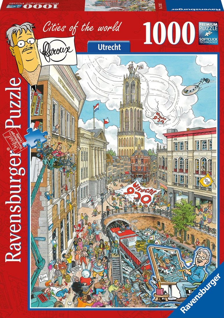 zeevruchten Hoogte hospita Fleroux - Utrecht Puzzel (1000 stukjes) - kopen bij Spellenrijk.nl