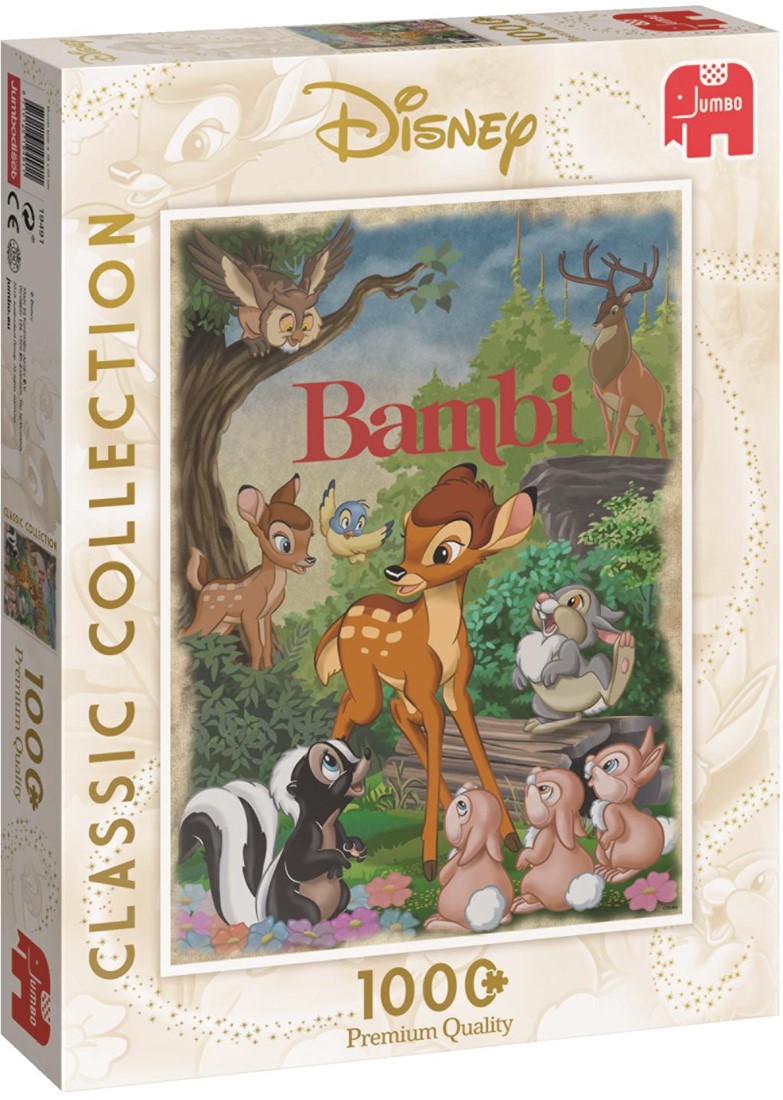 Classis Collection - Bambi Puzzel (1000 stukjes) - bij Spellenrijk.nl