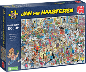 Jan van Haasteren - Bij de Kapper Puzzel (1000 stukjes)