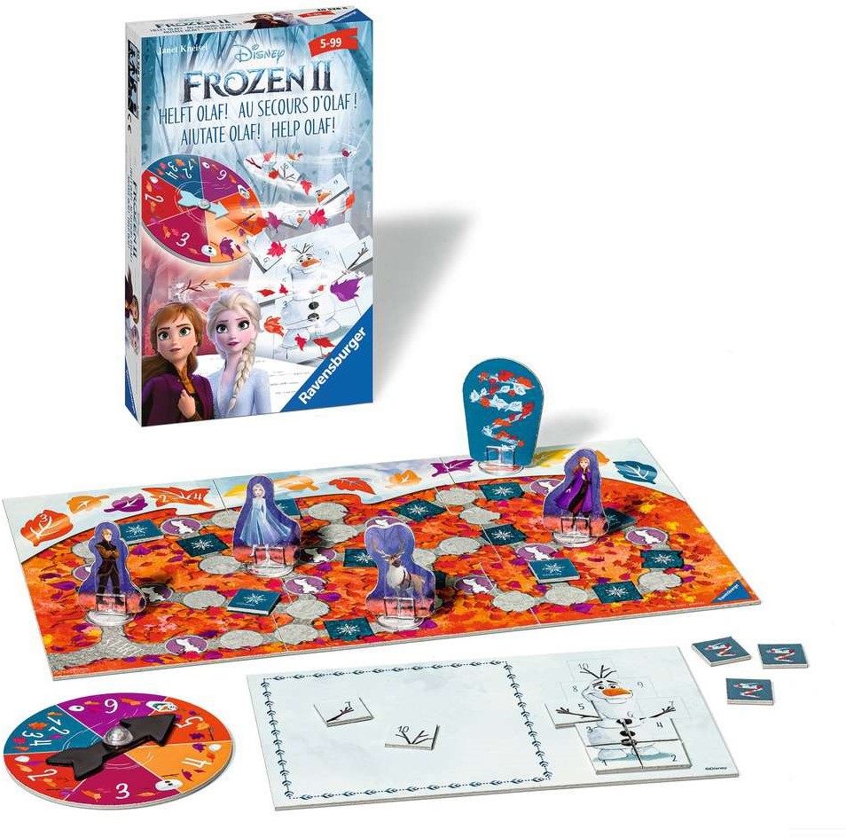Weinig robot bladerdeeg Frozen 2 - Help Olaf! Pocketspel - kopen bij Spellenrijk.nl