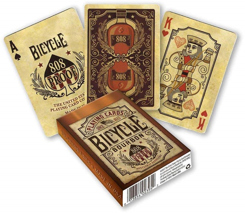 geleider Persoonlijk niezen Bicycle Pokerkaarten - Bourbon Deck - kopen bij Spellenrijk.nl