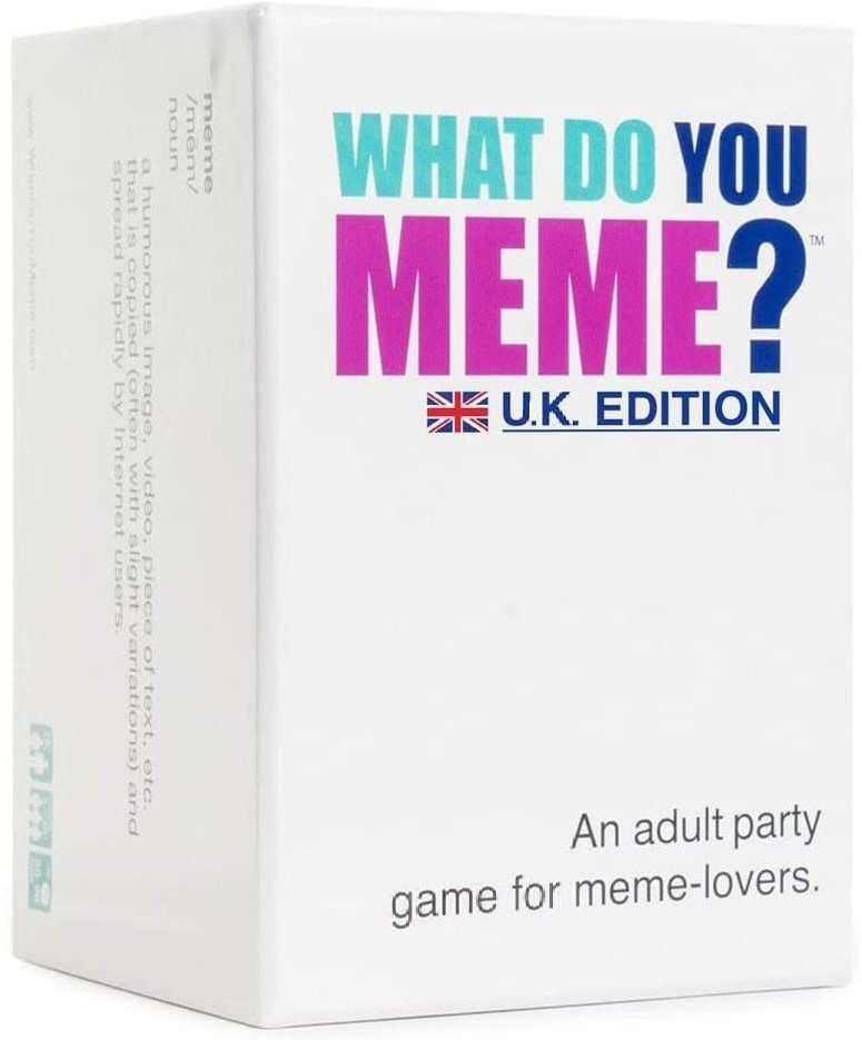 Sitcom Afleiden Ontstaan What Do You Meme? - UK Edition - kopen bij Spellenrijk.nl