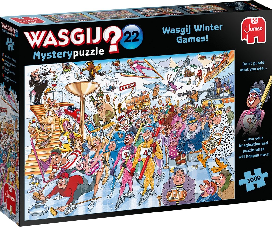 Een centrale tool die een belangrijke rol speelt sirene Bezwaar Wasgij Mystery 22 - Winterspelen! Puzzel (1000 stukjes) - kopen bij  Spellenrijk.nl