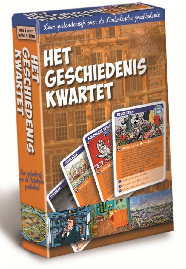 Pat Premisse Stralend Het Geschiedenis Kwartet - kopen bij Spellenrijk.nl