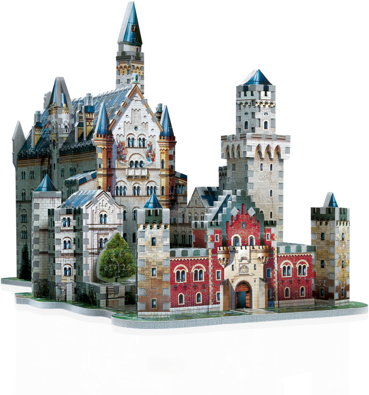 Sanders Elke week Maak leven Wrebbit 3D Puzzel - Neuschwanstein kasteel (890 stukjes) - kopen bij  Spellenrijk.nl