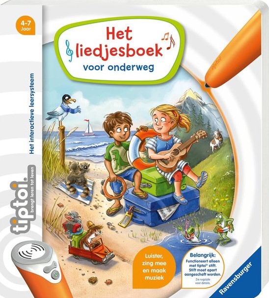 Kind het beleid laser Tiptoi boek - Liedjes voor onderweg - kopen bij Spellenrijk.nl
