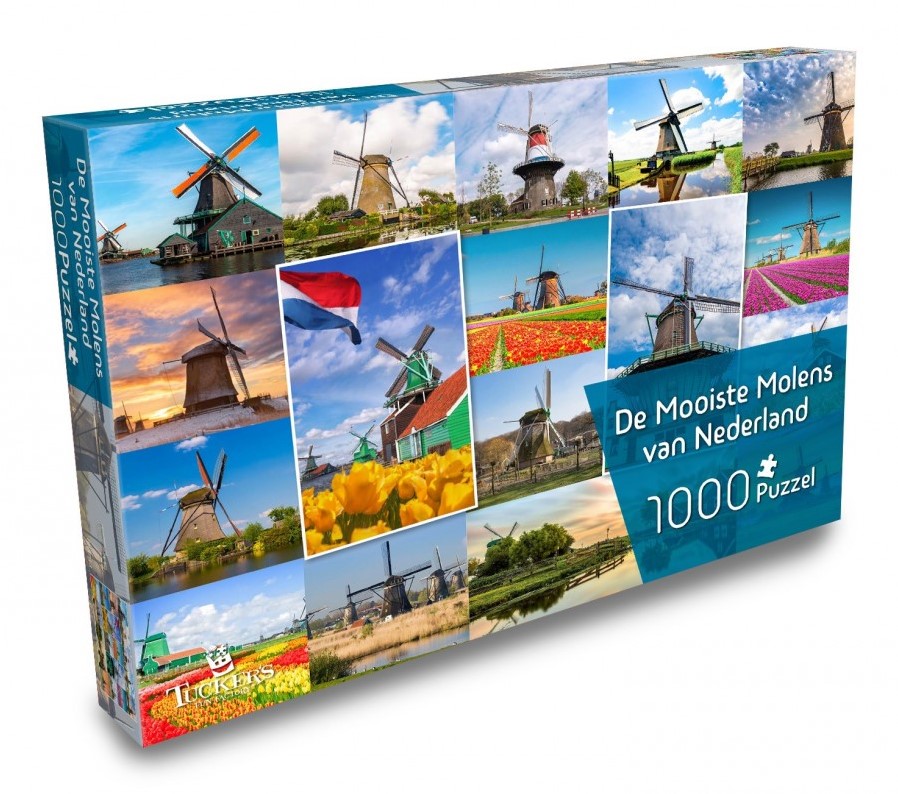 Kaal Gelijkenis Samuel De Mooiste Molens van Nederland Puzzel (1000 stukjes) - kopen bij  Spellenrijk.nl