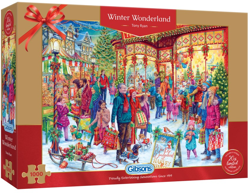 Donder Kinematica Middeleeuws Christmas Limited Edition - Winter Wonderland Puzzel (1000 stukjes) - kopen  bij Spellenrijk.nl