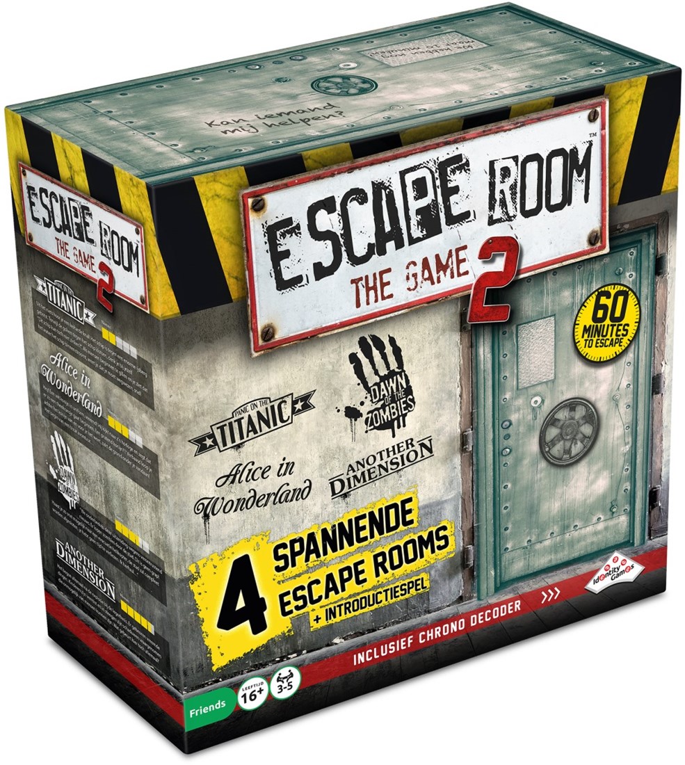 Ten einde raad Onenigheid Ontwaken Escape Room The Game Basisspel 2 - kopen bij Spellenrijk.nl