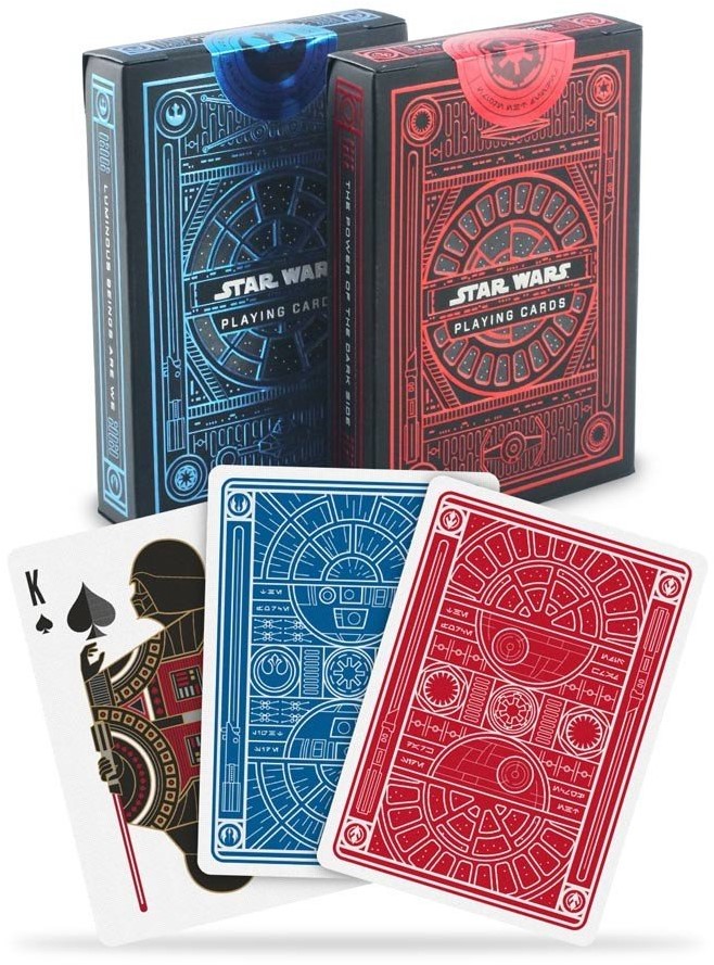 Makkelijk te lezen Bemiddelaar Briljant Bicycle Pokerkaarten - Star Wars Light & Dark - kopen bij Spellenrijk.nl