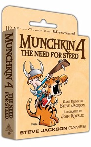 Steve Jackson Games Munchkin Expansion 4 The Need For Steed