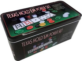 hoek hebben Blauw Texas hold'em Poker Set - kopen bij Spellenrijk.nl