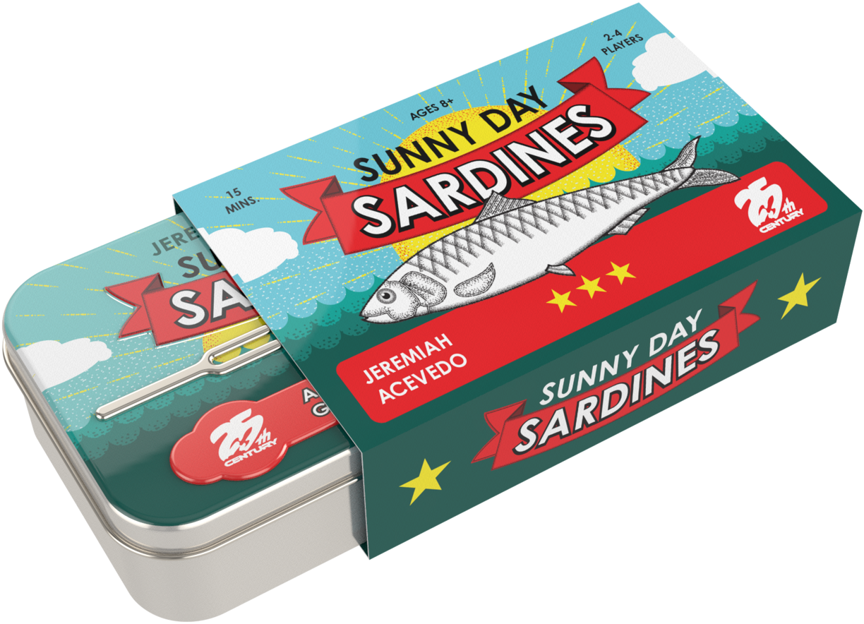 Geheim pizza halsband Sunny Day Sardines - kopen bij Spellenrijk.nl